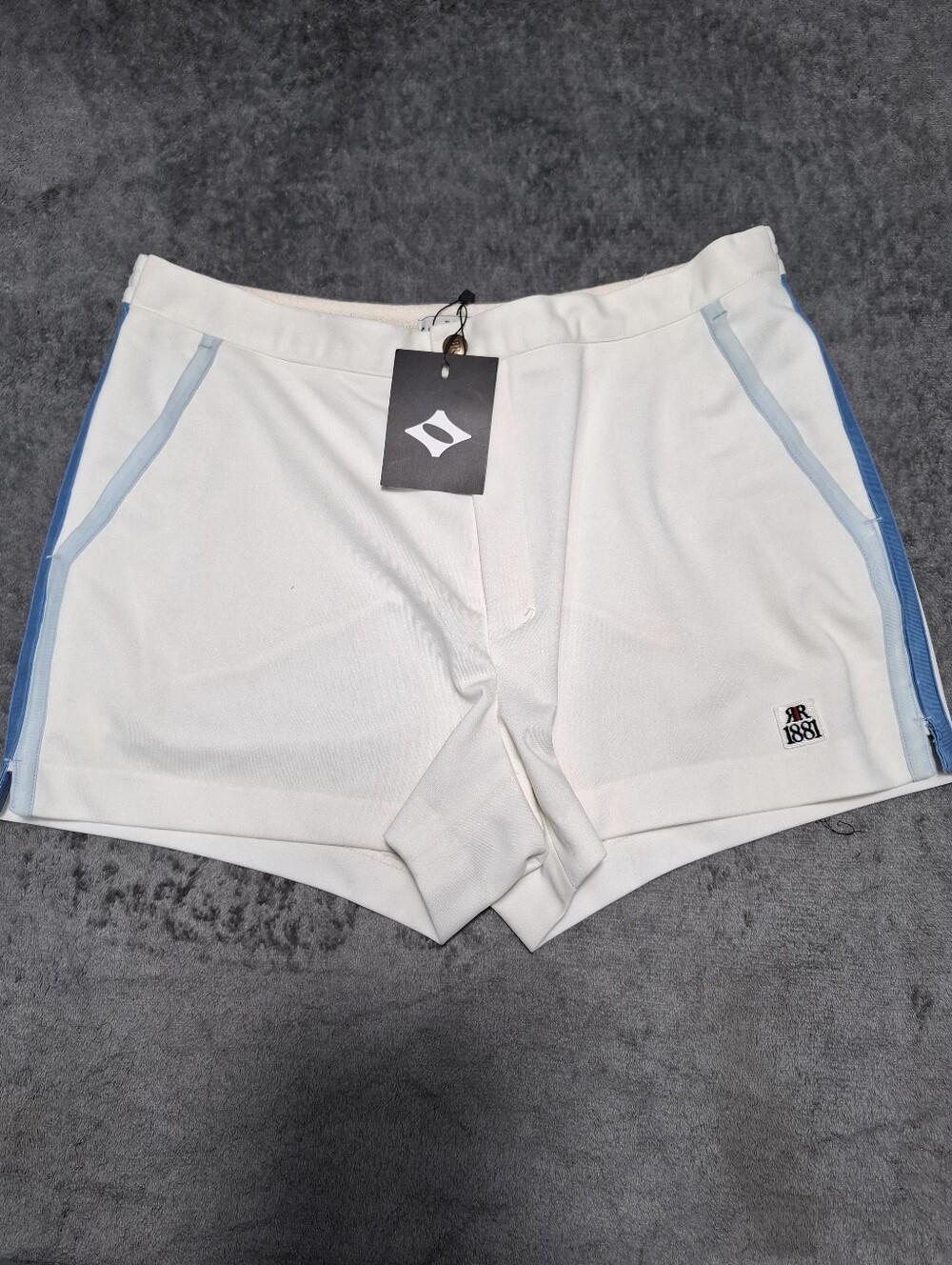 Vintage Cerruti 1881 Tennis Shorts Sz 34 Italy 80s Connors Style Athletic NOS
